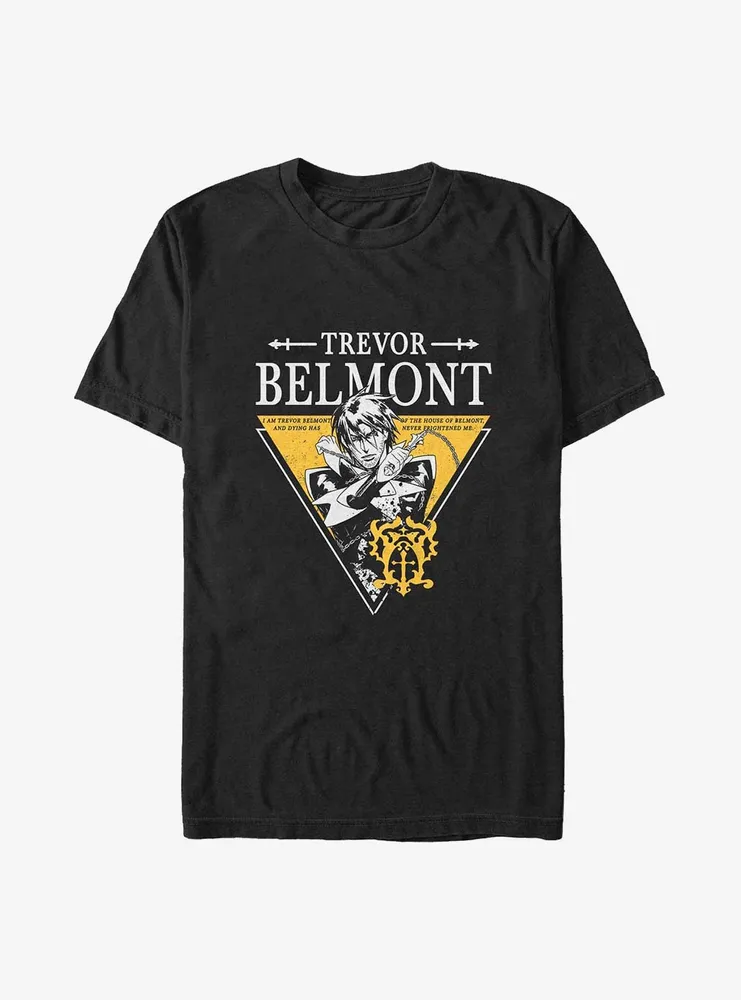 Castlevania Trevor Belmont Badge Big & Tall T-Shirt