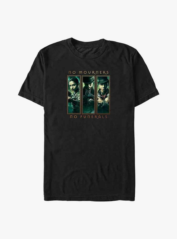 Shadow and Bone No Mourners Funerals Big & Tall T-Shirt