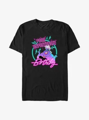 Disney The Little Mermaid Ursula Unfortunate Birthday Big & Tall T-Shirt