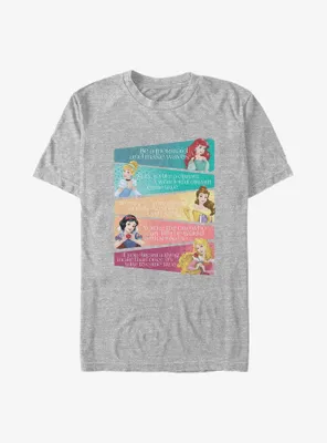 Disney Princesses Princess Adjectives Big & Tall T-Shirt