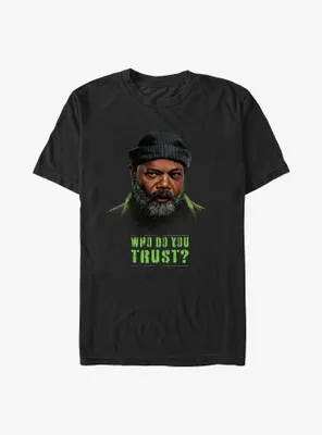 Marvel Secret Invasion Nick Fury Who Do You Trust Poster Big & Tall T-Shirt