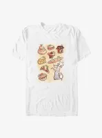 Disney Pixar Ratatouille Watercolor Pastries Big & Tall T-Shirt