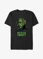 Marvel Secret Invasion Skrull Who Do You Trust Poster Big & Tall T-Shirt