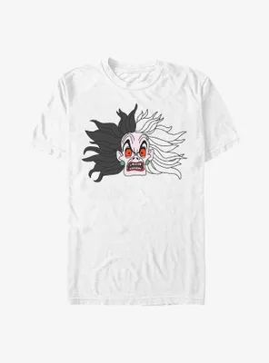 Disney 101 Dalmatians Cruella Face T-Shirt