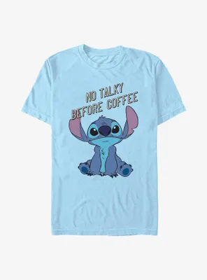 Disney Lilo & Stitch No Talky Before Coffee T-Shirt