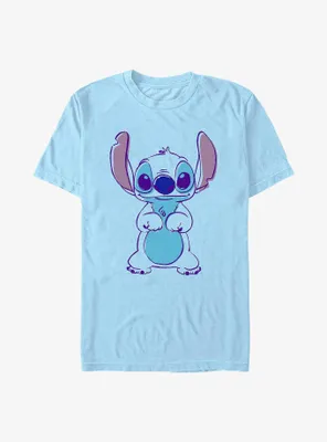 Disney Lilo & Stitch Line Portrait T-Shirt