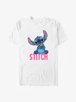 Disney Lilo & Stitch Sitting Name T-Shirt