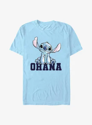 Disney Lilo & Stitch Ohana Sitting T-Shirt