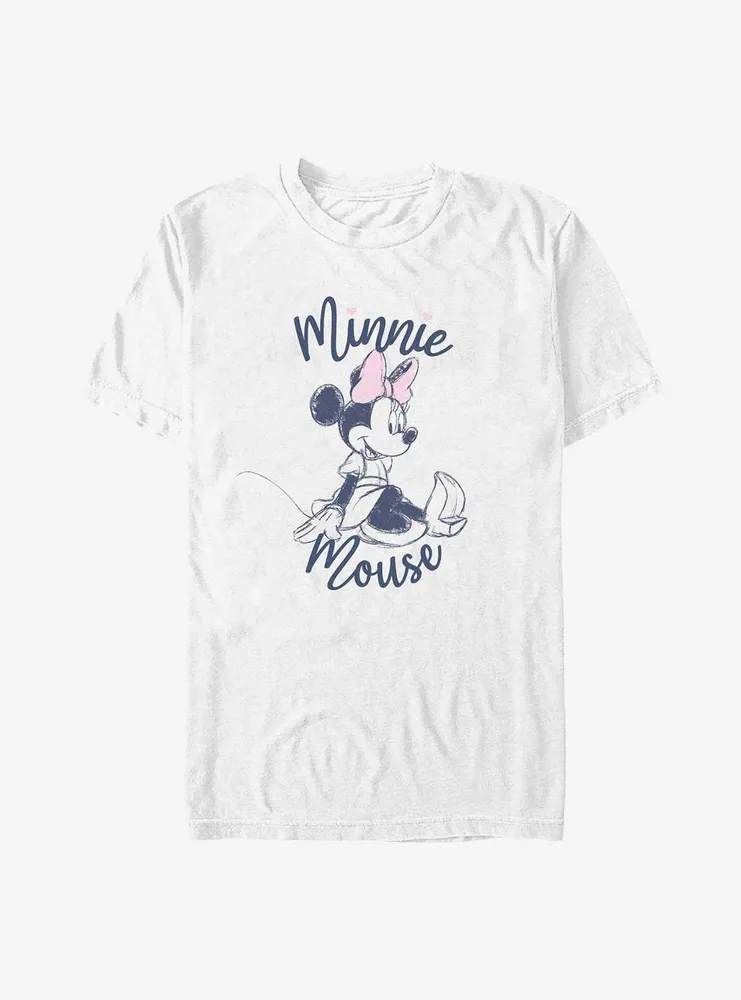 Boxlunch Disney Minnie Mouse Sitting T-Shirt