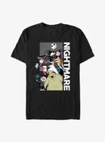 Disney The Nightmare Before Christmas Group Stacked Portrait T-Shirt