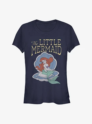 Disney The Little Mermaid Clam Shell Cutie Girls T-Shirt