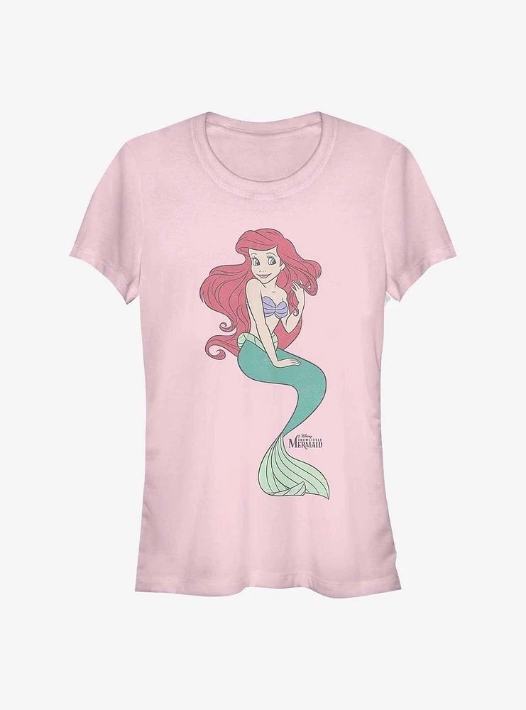 Disney The Little Mermaid Ariel Big Vintage Girls T-Shirt