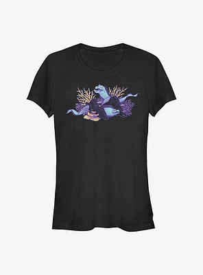 Disney The Little Mermaid Eel Life Girls T-Shirt