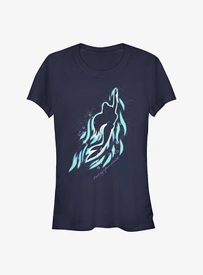 Disney The Little Mermaid Making Waves To Be Part Of Your World Girls T-Shirt