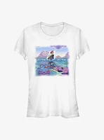 Disney The Little Mermaid Ariel And Depths Below Girls T-Shirt