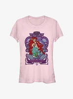 Disney The Little Mermaid Ariel Nouveau Princess Girls T-Shirt