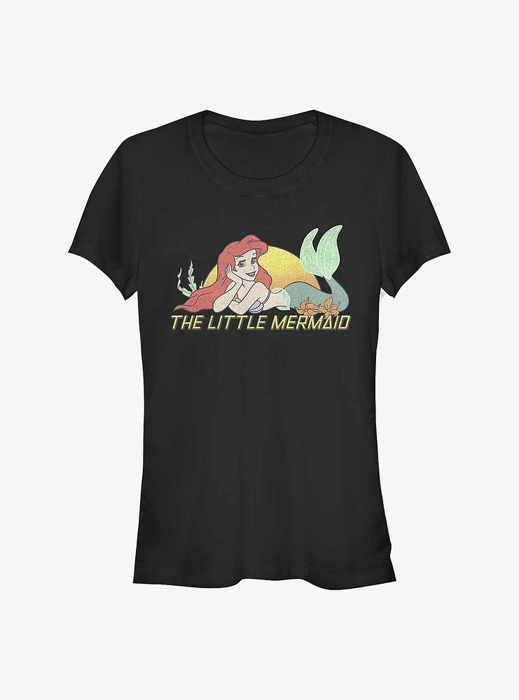 Disney The Little Mermaid Tired Of Swimming Girls T-Shirt