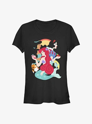 Disney The Little Mermaid Lovely Ladies Girls T-Shirt
