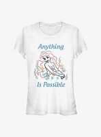 Disney The Little Mermaid Anything Is Possible Girls T-Shirt