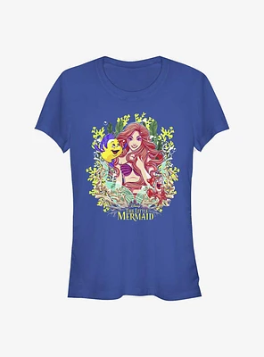 Disney The Little Mermaid Coral Queen Girls T-Shirt