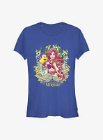 Disney The Little Mermaid Coral Queen Girls T-Shirt