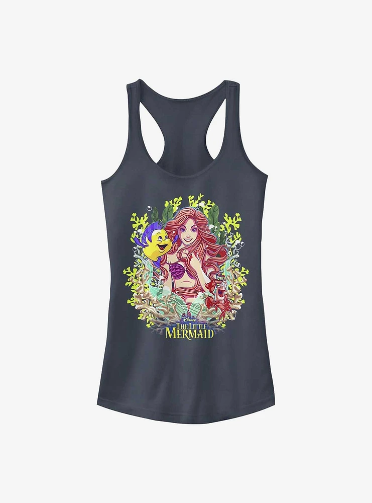 Disney The Little Mermaid Coral Queen Girls Tank