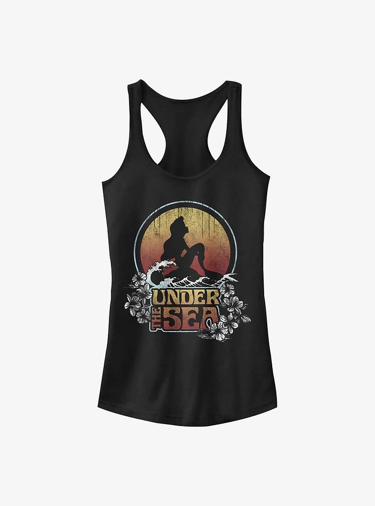 Disney The Little Mermaid Under Sunset Girls Tank