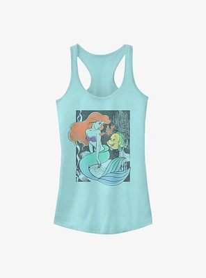 Disney The Little Mermaid Ariel and Flounder Poster Girls Tank