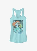 Disney The Little Mermaid Ariel and Flounder Poster Girls Tank