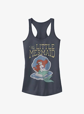 Disney The Little Mermaid Clam Shell Cutie Girls Tank