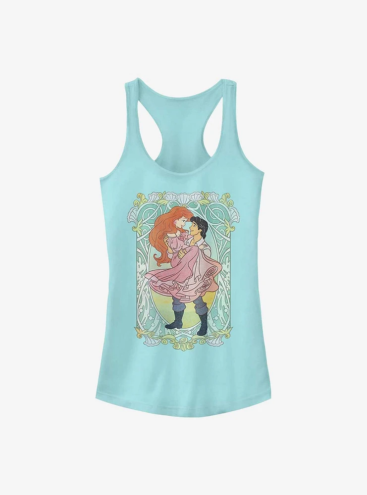 Disney The Little Mermaid Ariel and Eric Ever After Girls Tank