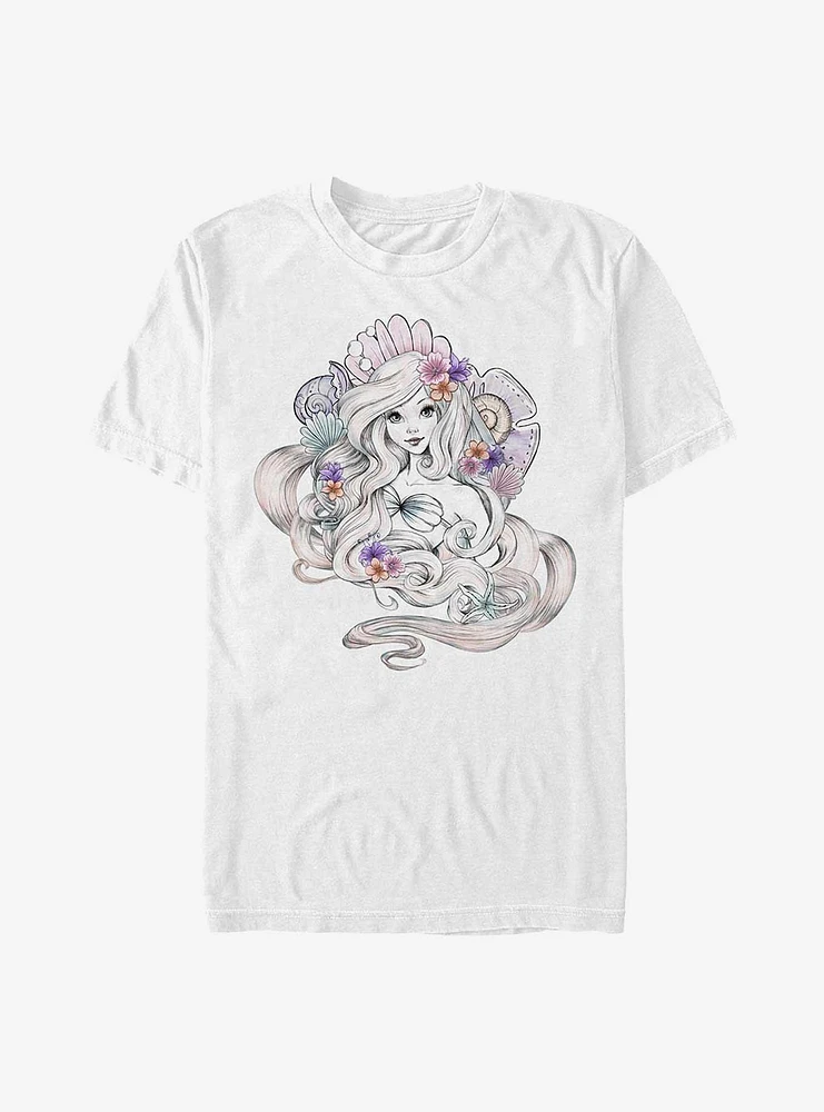 Disney The Little Mermaid Pastel Shells T-Shirt