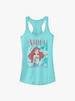 Disney The Little Mermaid Ariel Crashing Waves Poster Girls Tank