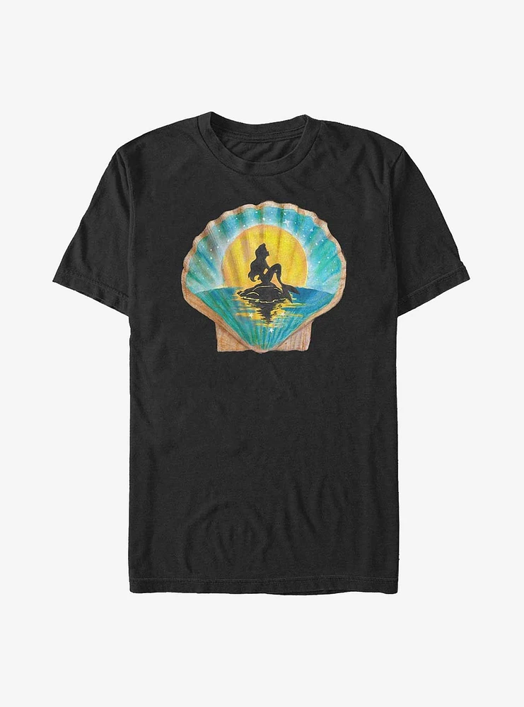 Disney The Little Mermaid Ariel On A Shell T-Shirt