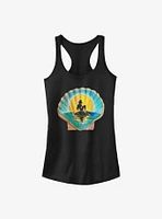 Disney The Little Mermaid Ariel On A Shell Girls Tank