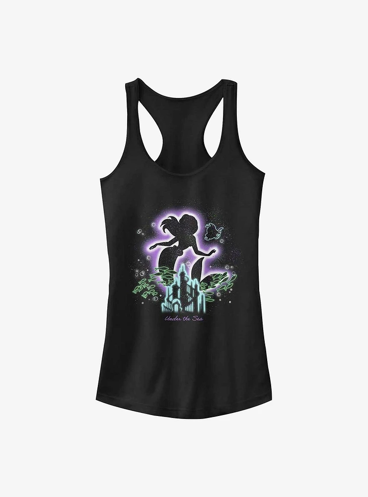 Disney The Little Mermaid My World Under Sea Girls Tank