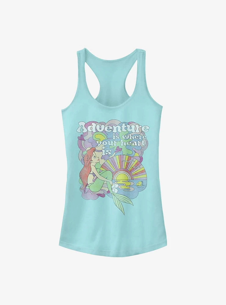 Disney The Little Mermaid Adventure Is Where Your Heart Girls Tank