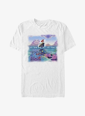 Disney The Little Mermaid Ariel And Depths Below T-Shirt