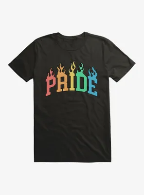 Pride Collegiate Flames T-Shirt