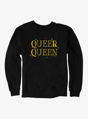 Pride Queer Queen Sparkle Sweatshirt