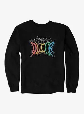 Pride Queer Flames Sweatshirt