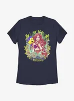 Disney The Little Mermaid Coral Queen Womens T-Shirt