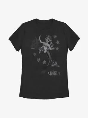 Disney The Little Mermaid Ariel Flash Womens T-Shirt