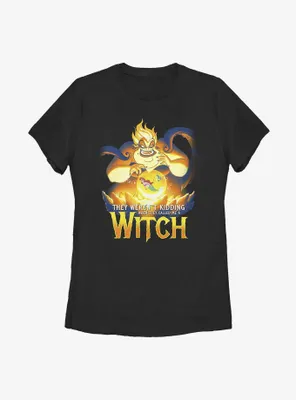 Disney The Little Mermaid Ursula Scheming Witch Womens T-Shirt