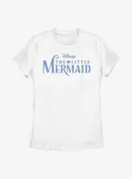 Disney The Little Mermaid Title Logo Womens T-Shirt