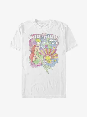 Disney The Little Mermaid Adventure Is Where Your Heart T-Shirt