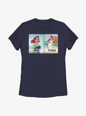 Disney The Little Mermaid Me vs. You Womens T-Shirt