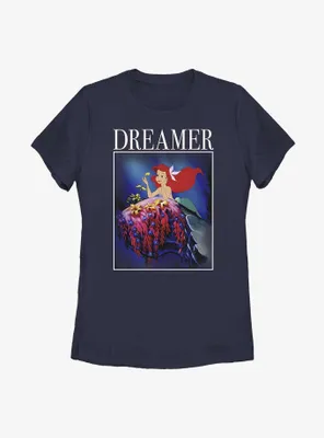 Disney The Little Mermaid Ariel Dreamer Poster Womens T-Shirt