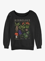 Harry Potter Herbology Girls Slouchy Sweatshirt