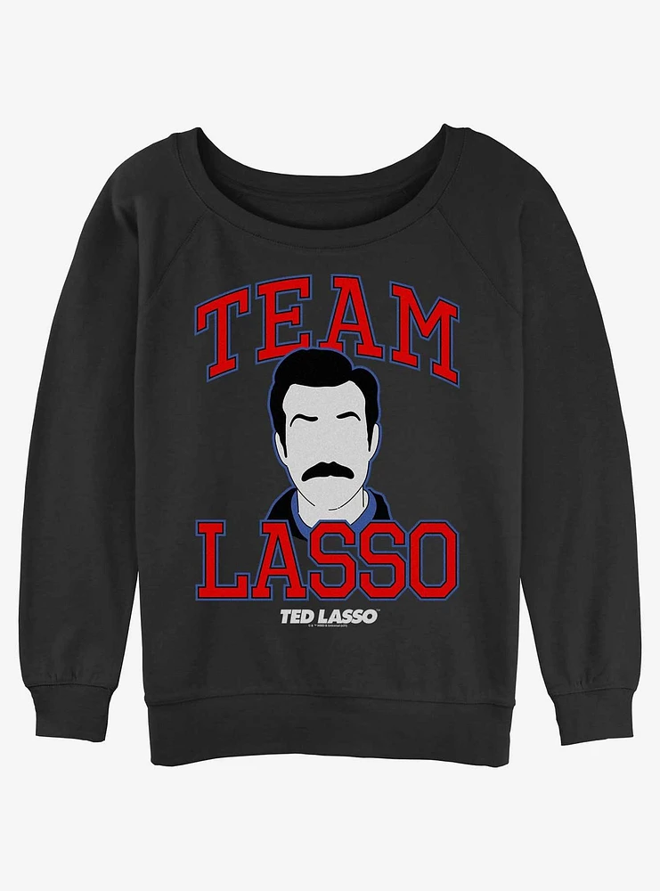 Ted Lasso All Star Team Girls Slouchy Sweatshirt